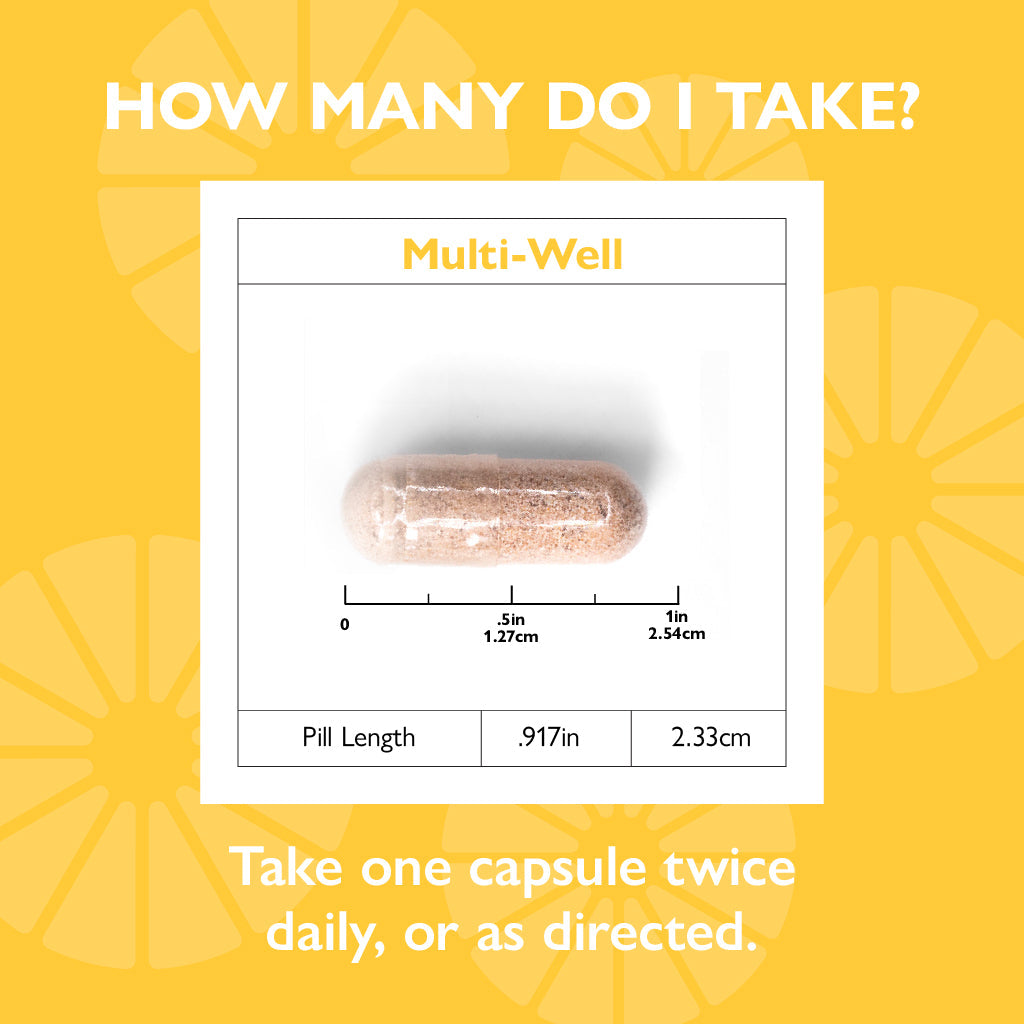 Multi-Well Multivitamin Capsules - Celebrate Vitamins Celebrate Vitamins