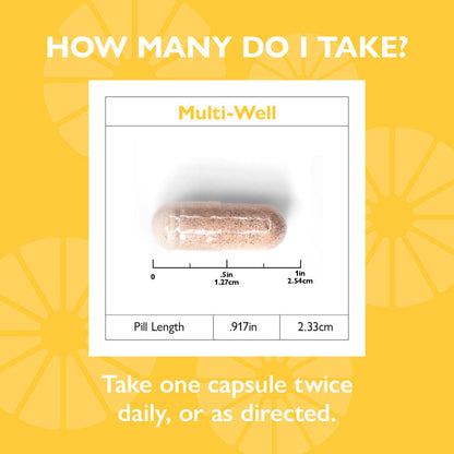 Multi-Well Multivitamin Capsules - Celebrate Vitamins Celebrate Vitamins