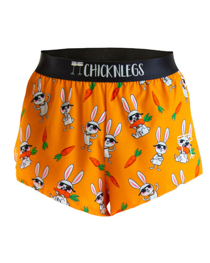 Men's Bad Bunny 2" Half Split Shorts - ChicknLegs