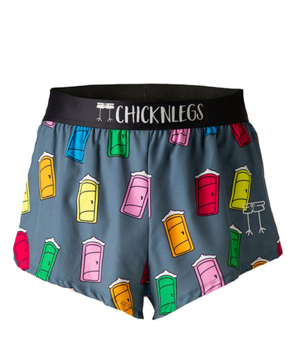 Men's Porta Potty 2" Half Split Shorts - ChicknLegs Triathlete Store