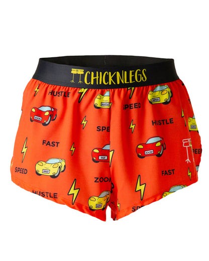 Men's Cars 2" Half Split Shorts - ChicknLegs Triathlete Store