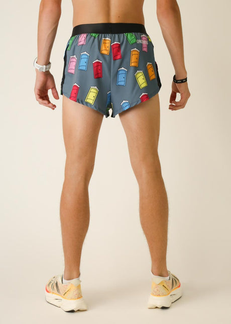Men's Porta Potty 2" Half Split Shorts - ChicknLegs Triathlete Store