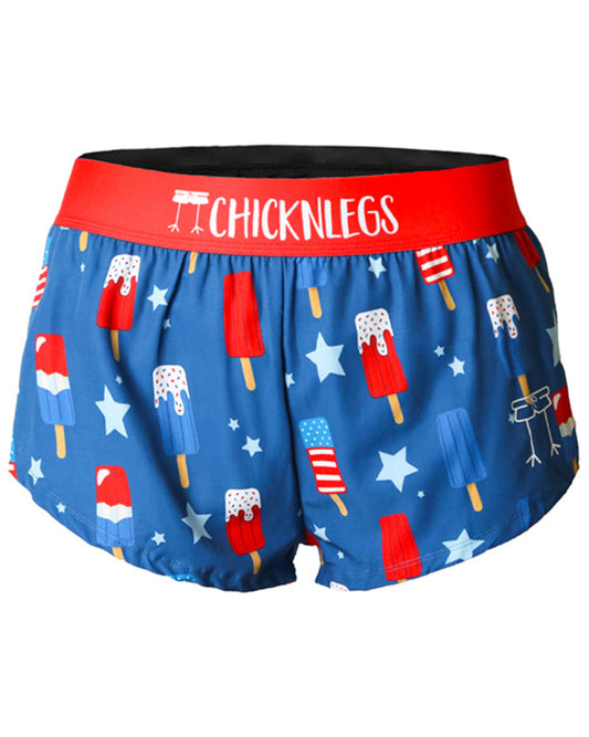 Women's Popsicles 1.5" Split Shorts (XXS, XS, S, M, L, XL) - ChicknLegs