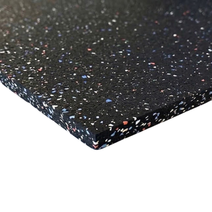 NEW Hammer Clad 8mm Premium Gym Flooring Mats 4' x 6' Confetti Fleck