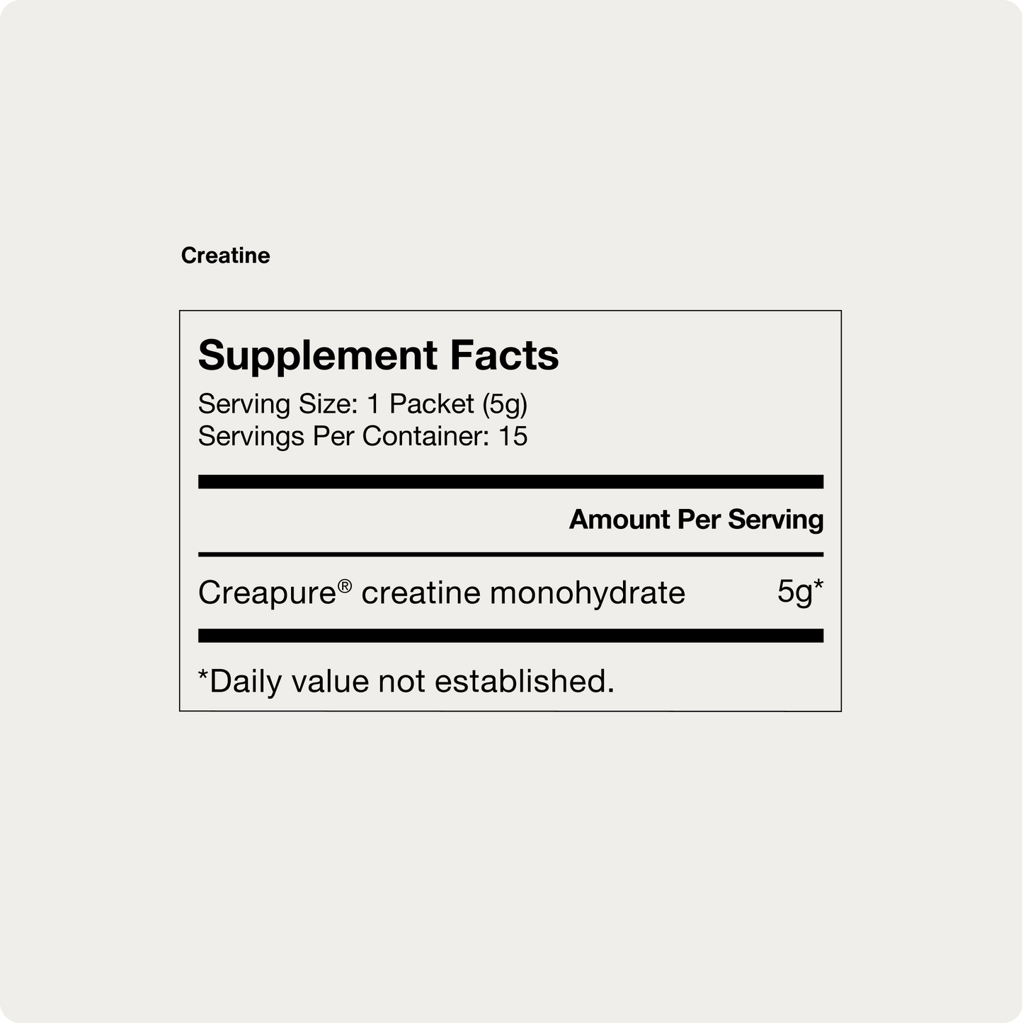 Creatine 15-Travel Packs - Momentous