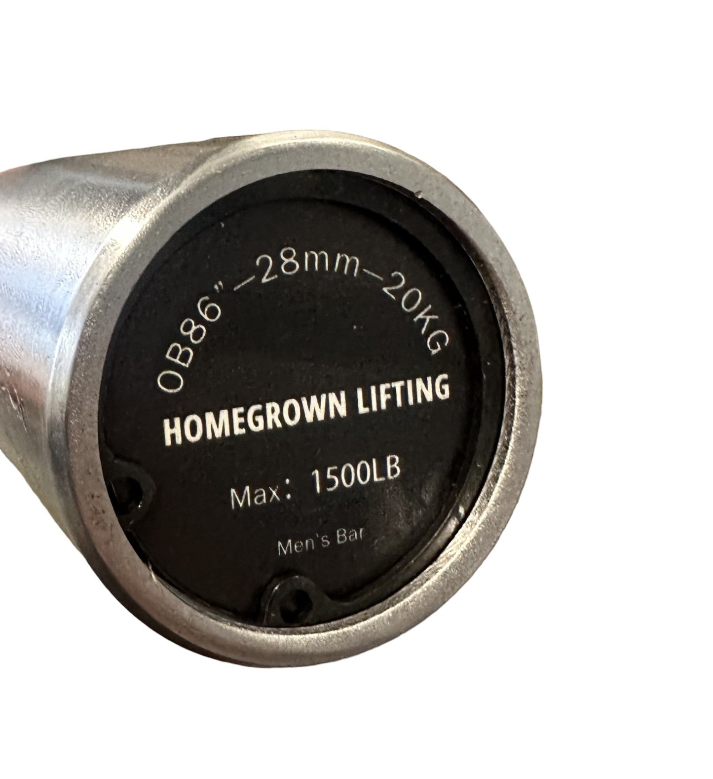 1,500lb Olympic Bar - Homegrown Lifting