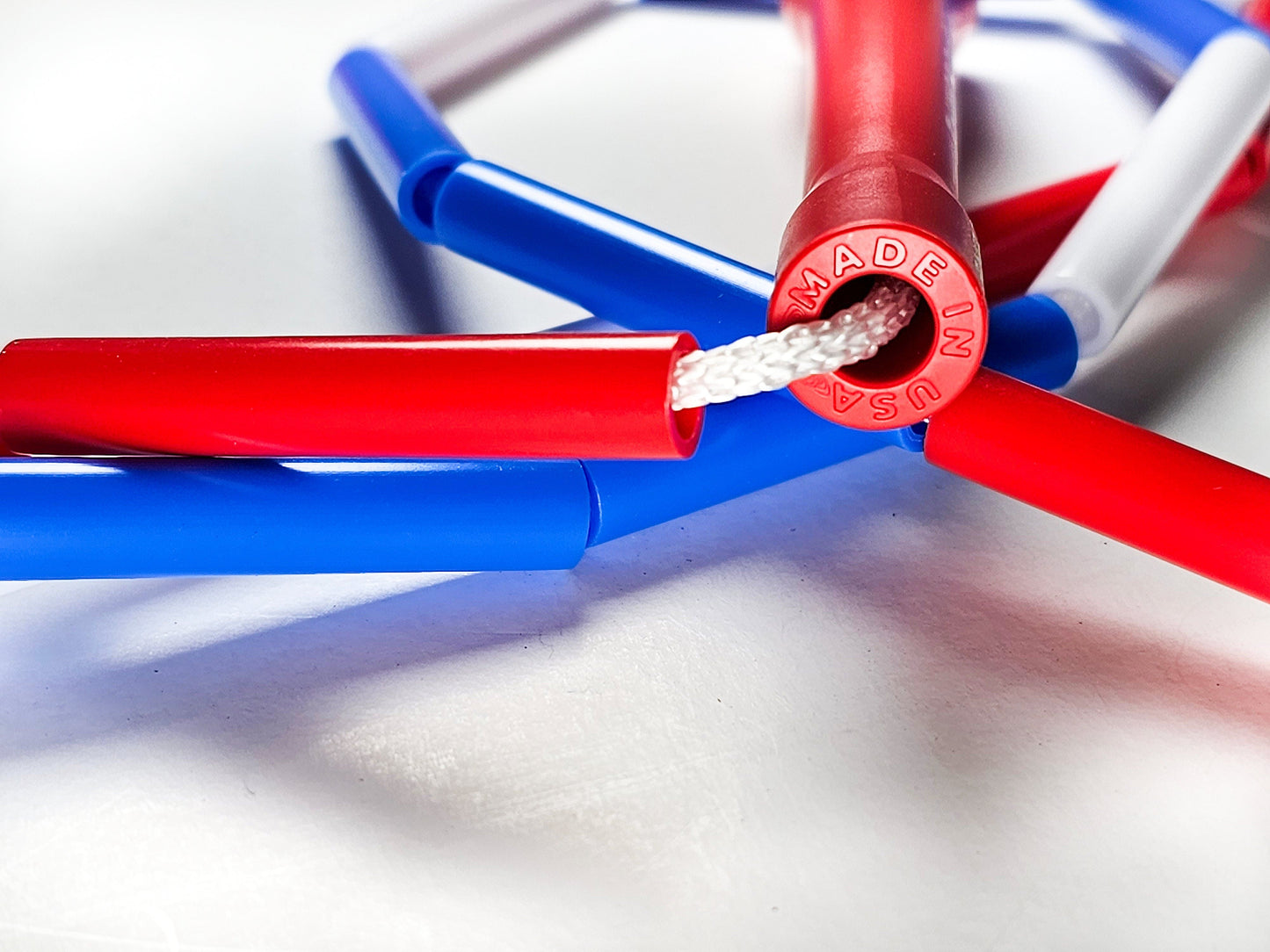 FREEDOM - USA Flag Beaded Jump Rope - Elite Jumps