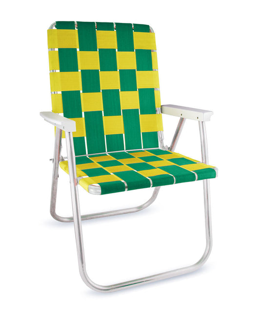 Green & Yellow Classic Chair Lawn Chair USA