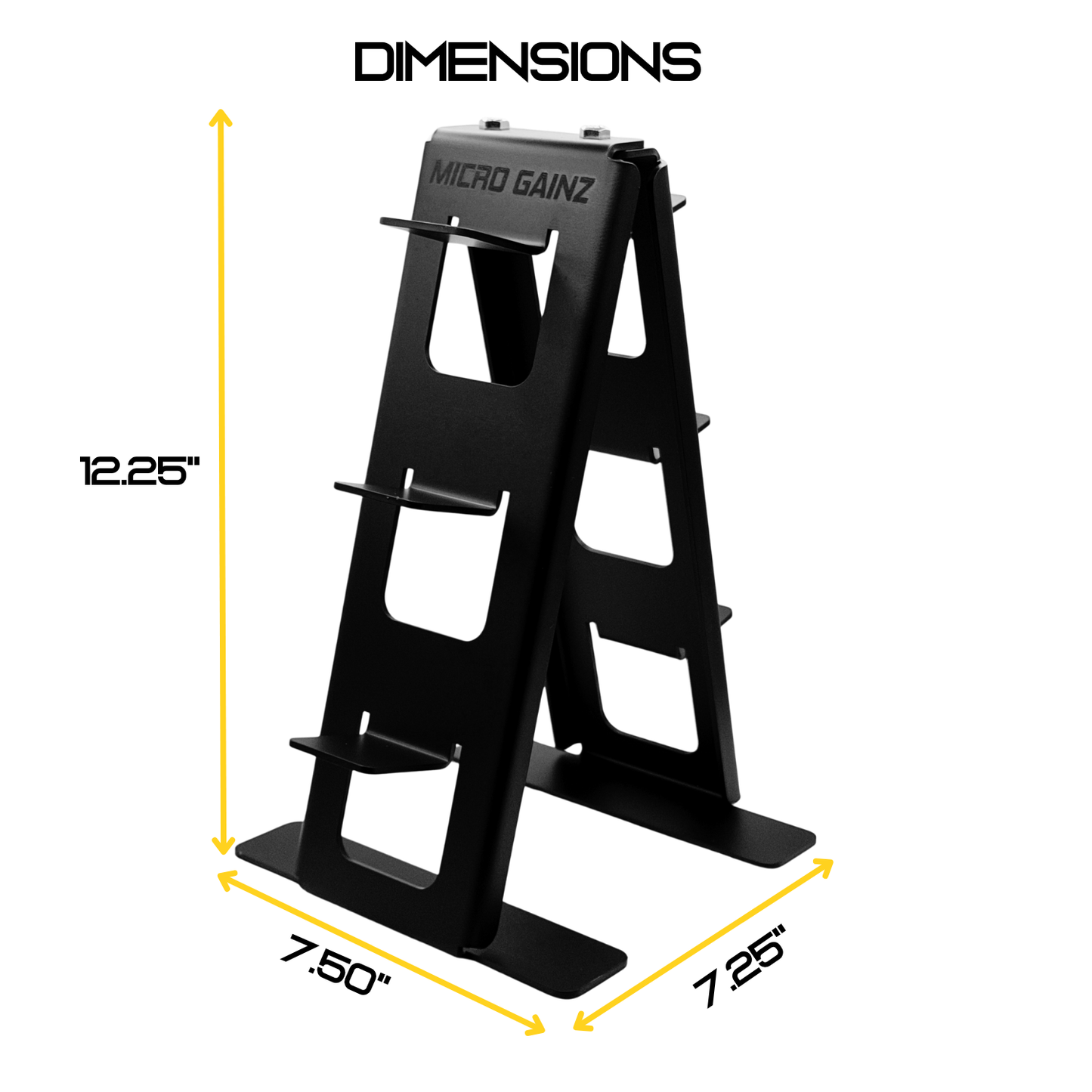 Micro Gainz Steel Micro Plate Tree