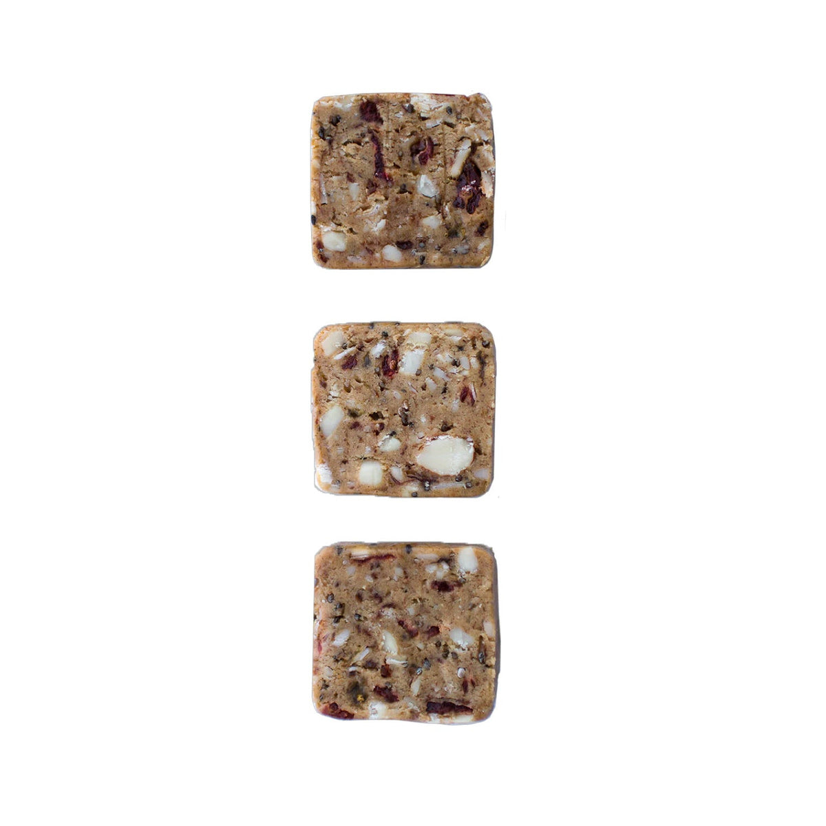 Almond Cherry E3 Energy Cubes | High-Fiber, All-Natural Protein Bars (12 bars)