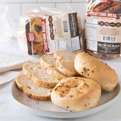 Everything Sliced Bread - 0g Net Carb, High in Protein, High Fiber, Non-GMO - Wholesome Provisions