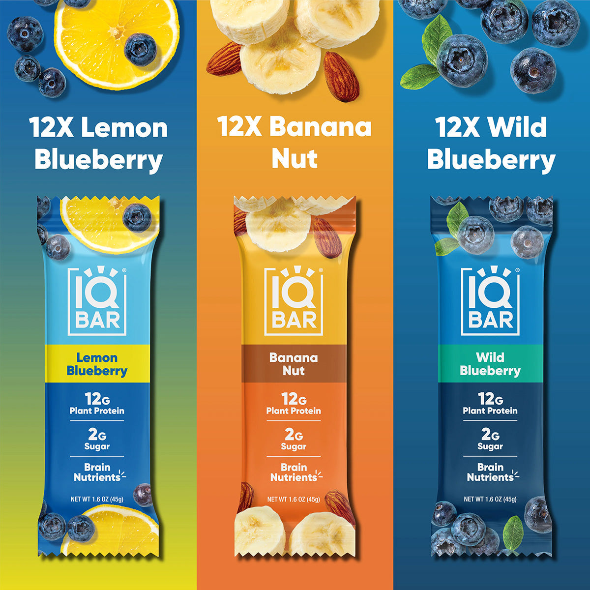 Fruit Lovers Bundle (36 Bars) - IQ Bar - The Track and Field Store