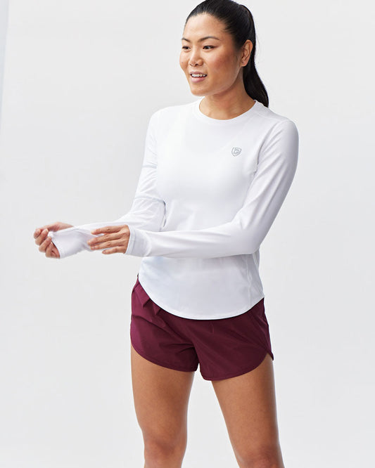 Foudy Women's Longsleeve Workout Top Goal Five