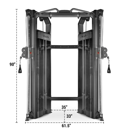 Functional Trainer With Dual 230 lb Weight Stacks - Xmark