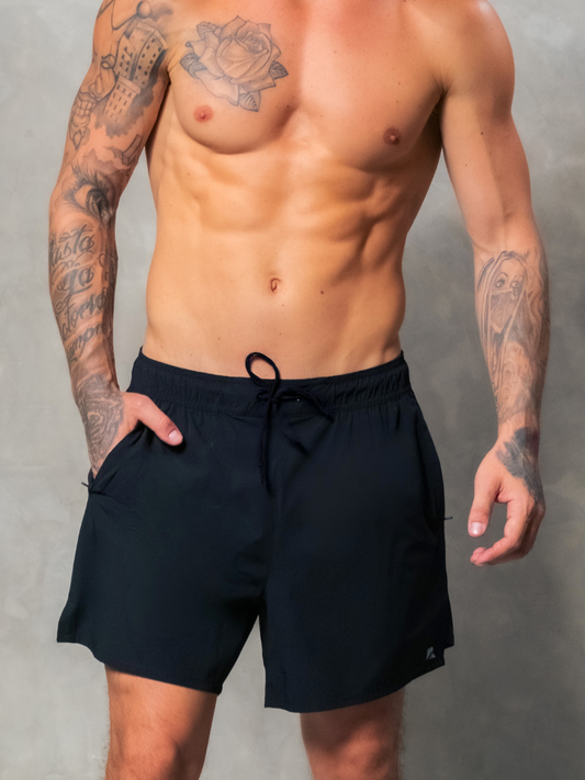 FlexFlow Functional Shorts Black - Runner's Athletics - The Track and Field Store