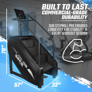 Stepmill Pro (Stairmaster) w/ Revolving Steps and Performance Monitor - SFE - The Track and Field Store