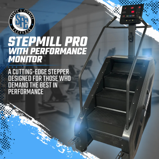 Stepmill Pro (Stairmaster) w/ Revolving Steps and Performance Monitor - SFE - The Track and Field Store