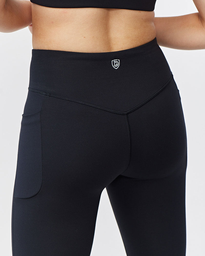 Go Again Women's Cropped Leggings Length 21" Goal Five