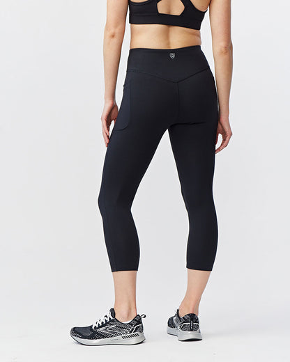 Go Again Women's Cropped Leggings Length 21" Goal Five