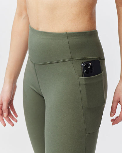 Go Again Women's Cropped Leggings Length 21" Goal Five