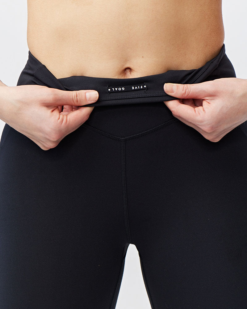 Go Again Women's Cropped Leggings Length 21" Goal Five