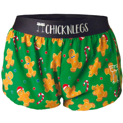 Women's Gingy's Revenge 1.5" Split Shorts - ChicknLegs Triathlete Store