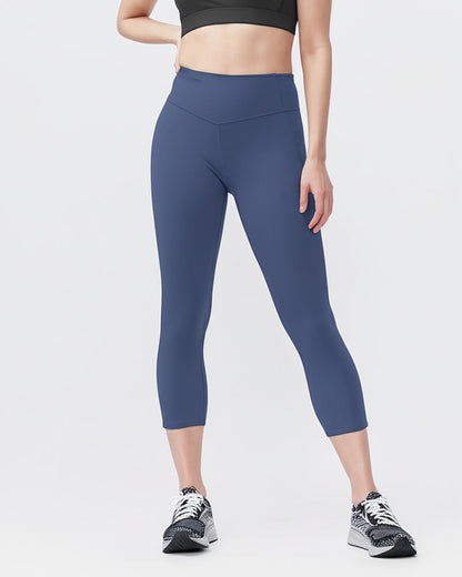 Go Again Women's Cropped Leggings Length 21" Goal Five