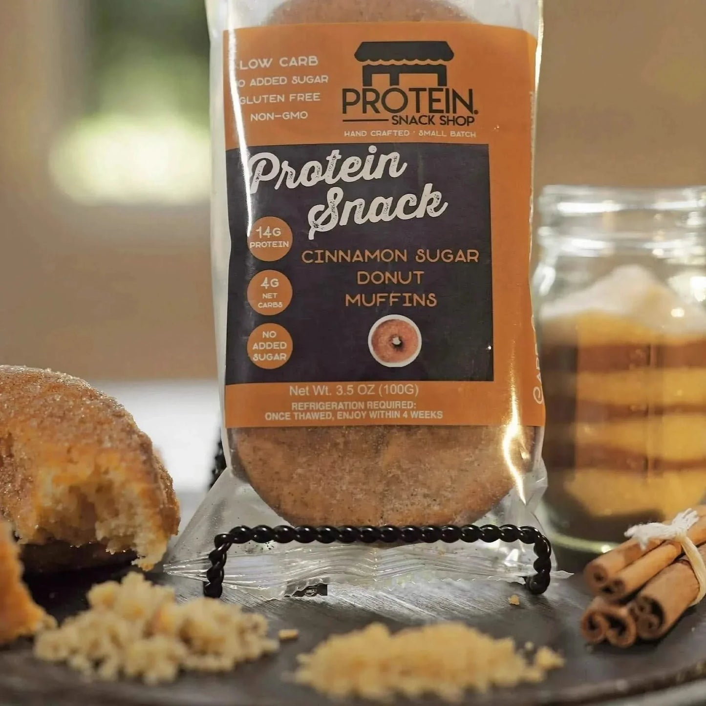 Cinnamon Protein Donut Muffin, 5-Ct, Low Carb, Gluten-Free