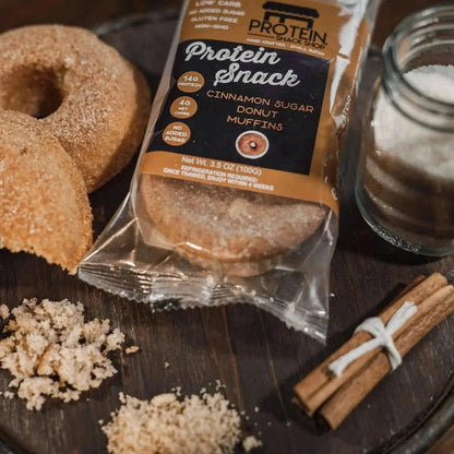 Cinnamon Protein Donut Muffin, 5-Ct, Low Carb, Gluten-Free