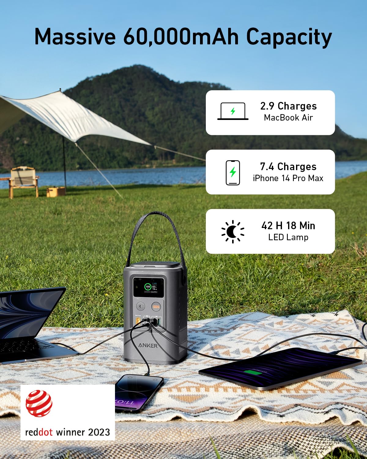 Anker <b>548</b> Power Bank (PowerCore Reserve 192Wh) Anker