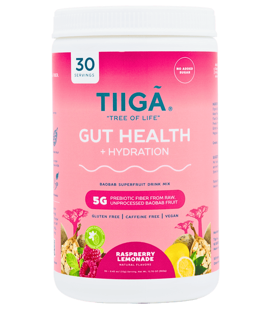 Gut Health + Hydration 30 Serving Tubs - Tiiga - The Track and Field Store
