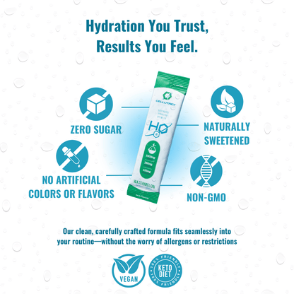 H2O ELECTROLYTES™ - Sample Variety Pack (5 Count) | Zero Sugar Electrolyte Powder - The Track and Field Store
