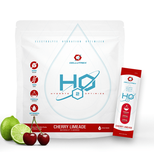 H2O ELECTROLYTES™ - Cherry Limeade | Zero Sugar Electrolyte Powder - The Track and Field Store