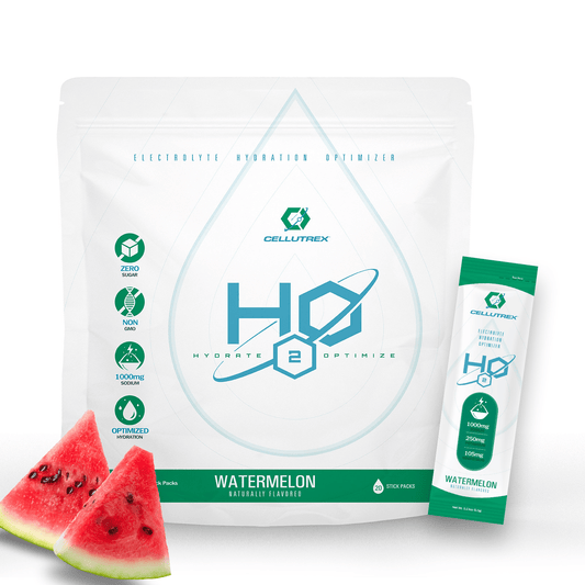 H2O ELECTROLYTES™ - Watermelon | Zero Sugar Electrolyte Powder - The Track and Field Store