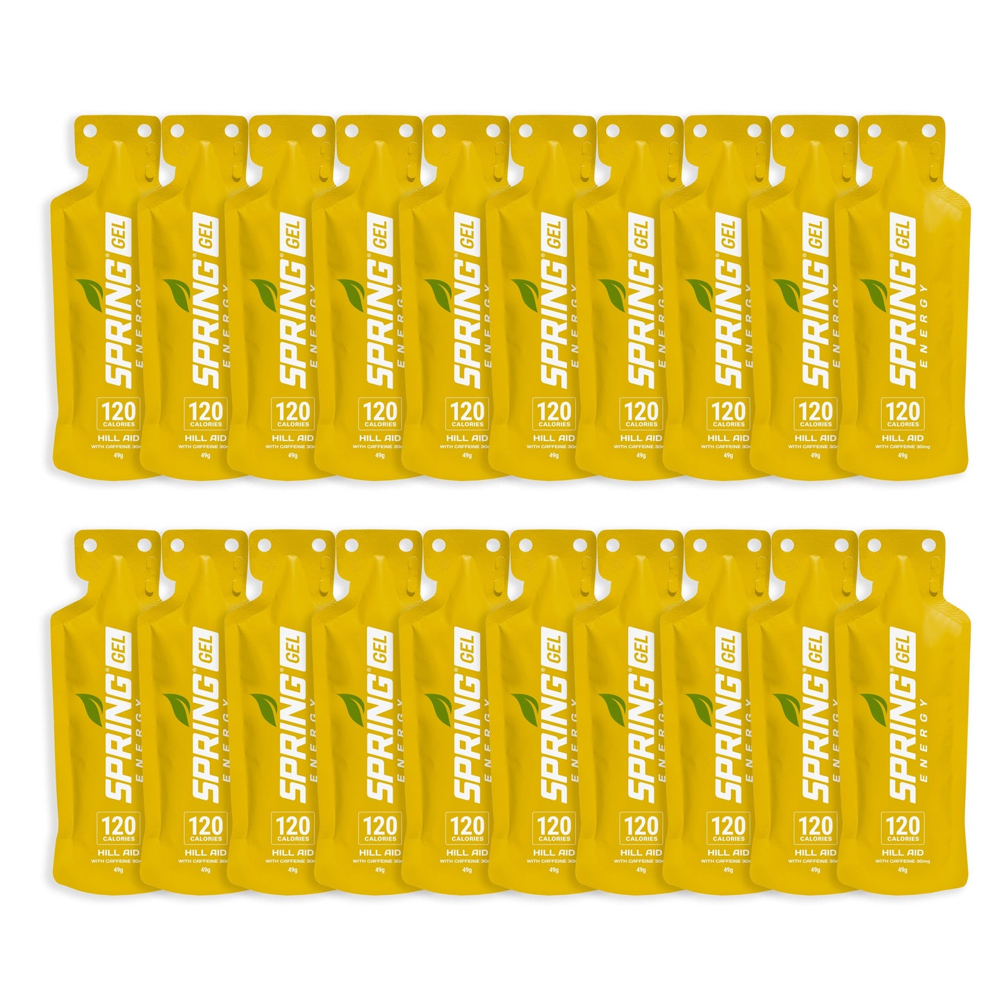 Mango Mint Energy Gel with 30 mg of Caffeine 120 Kcal myspringenergy