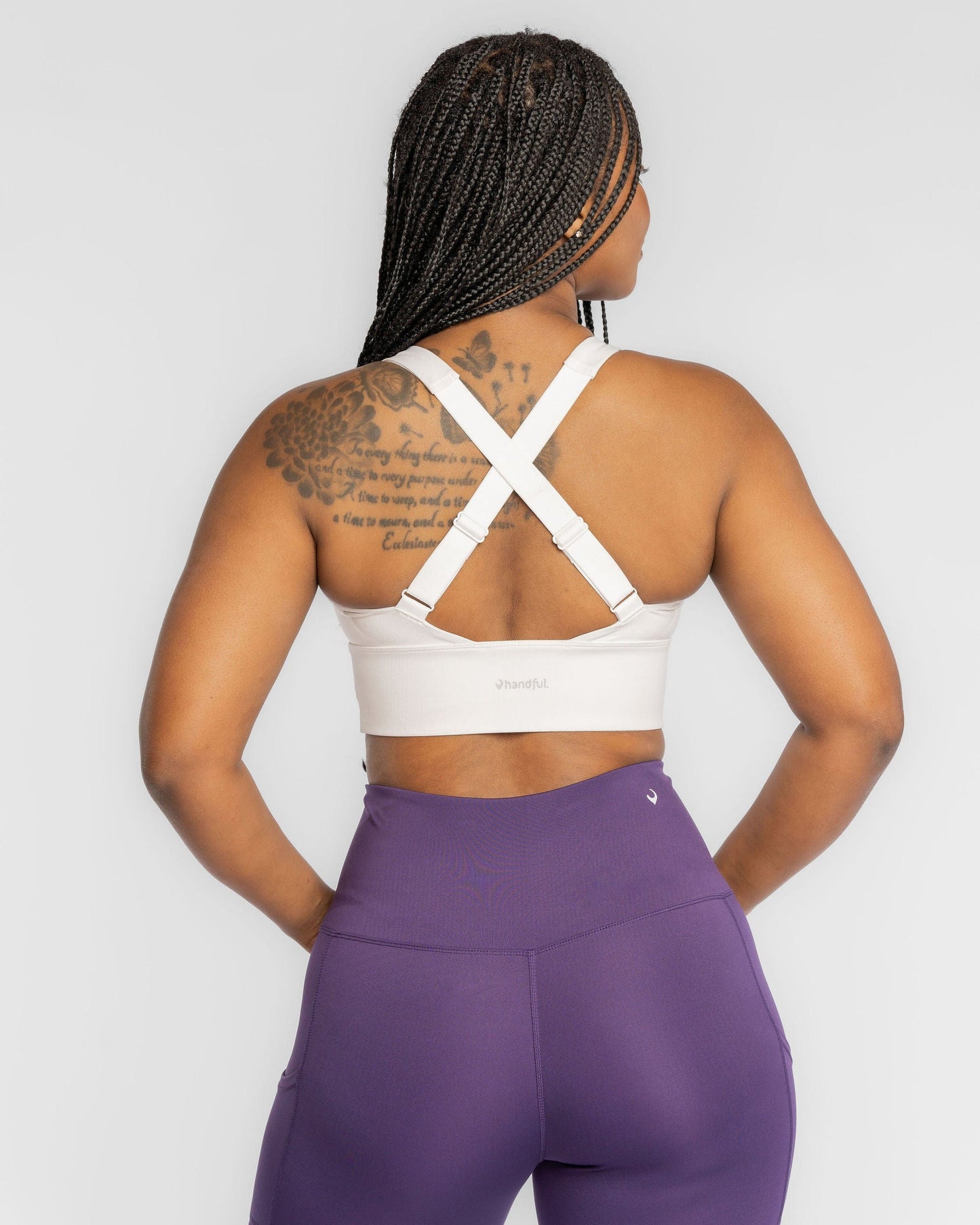 Gametime Bra – No Headlights White - Handful