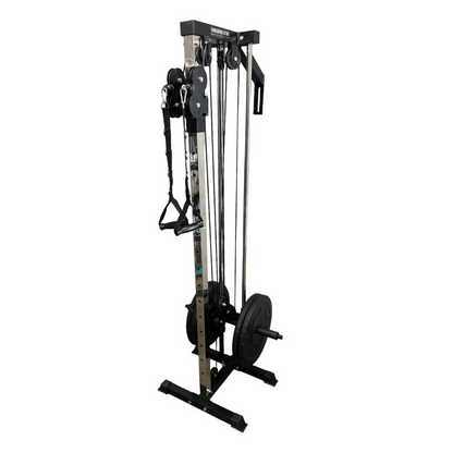 Wall Mounted Cable Pulley Tower - Homegrown Lifting - The Track and Field Store