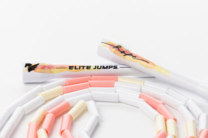Hope Rope - Spring Sunset 1" Beaded Jump Rope - Elite Jumps
