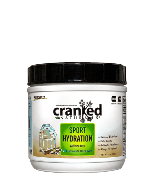 Sport Hydration: Horchata, Caffeine Free