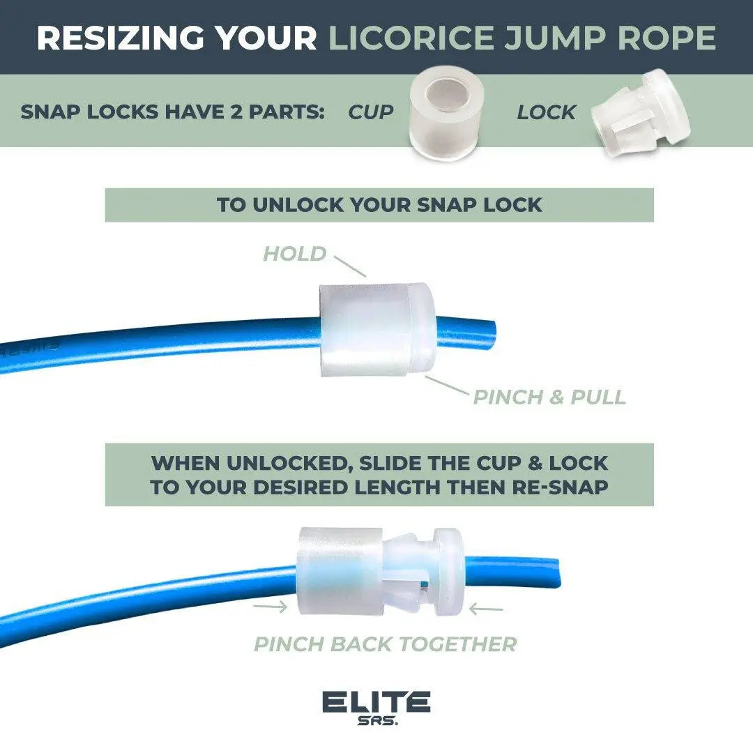 Do Hard Things® Fitness Training Jump Rope Set - Elite Jumps