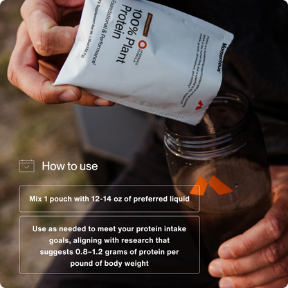 100% Plant Protein 10-Travel Packs - Momentous - The Track and Field Store