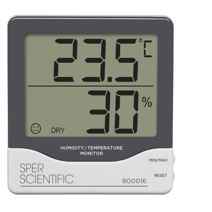 Humidity/Temperature Monitor - Sper Scientific