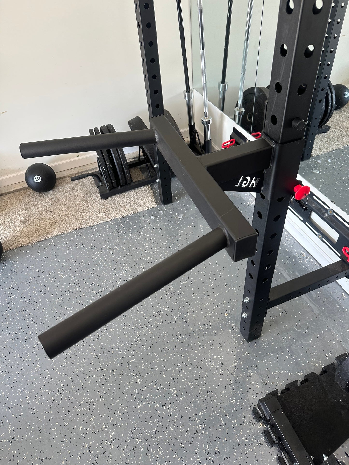 Squat Rack Dip Station - Homegrown Lifting