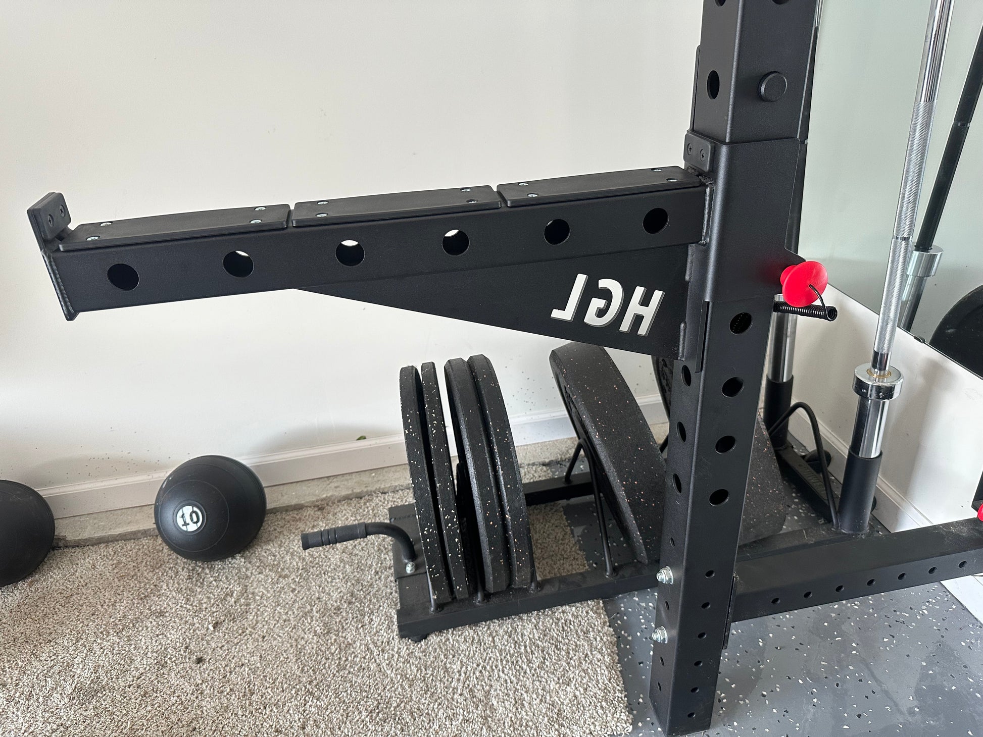 Squat Rack Spotter Arms - Homegrown Lifting - The Track and Field Store