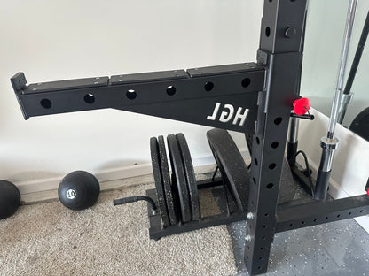 Squat Rack Spotter Arms - Homegrown Lifting - The Track and Field Store