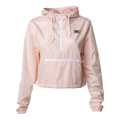 Lightweight Pullover Crop Windbreaker - Without Limits