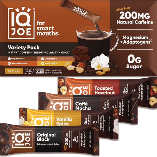 IQJOE Variety Pack (16 Sticks) - IQ Bar - The Track and Field Store