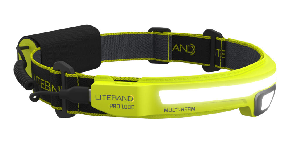 PRO 1000 LED Multi-Beam Rechargeable Headlamp