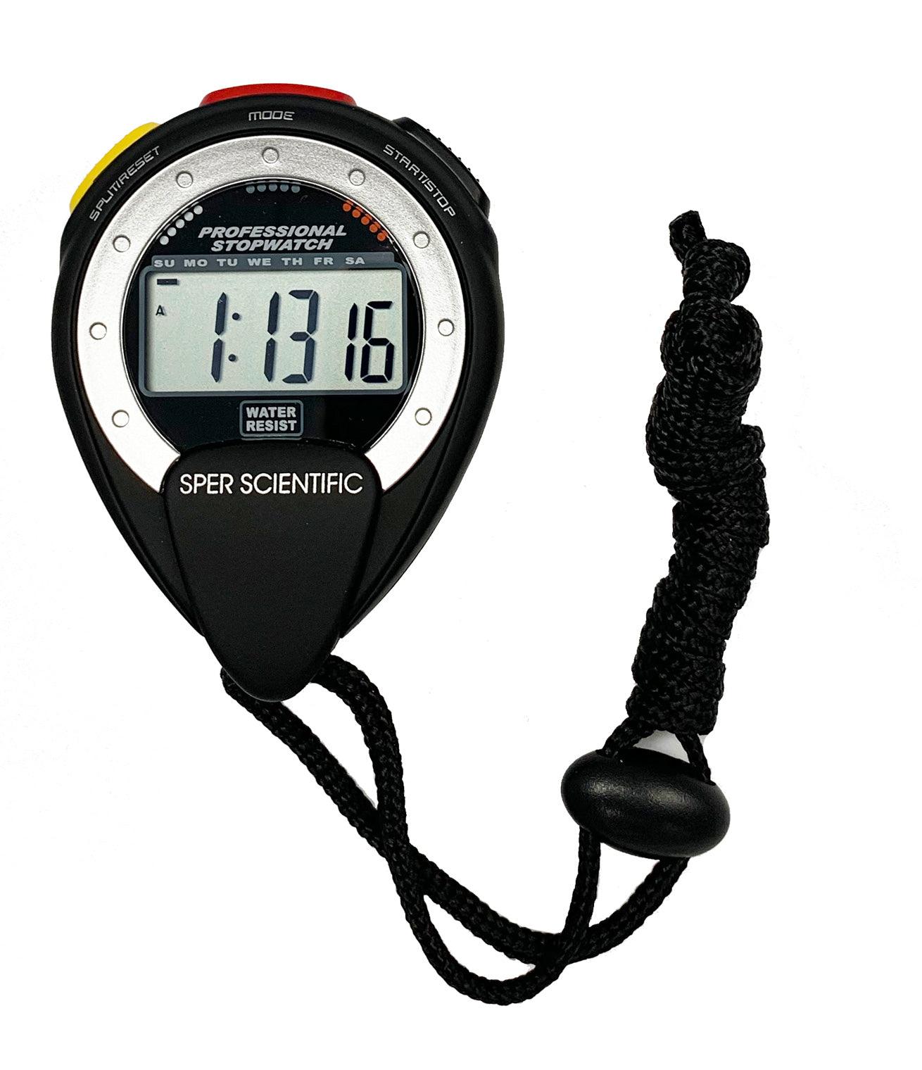 Large Display Water Resistant Stopwatch - Sper Scientific