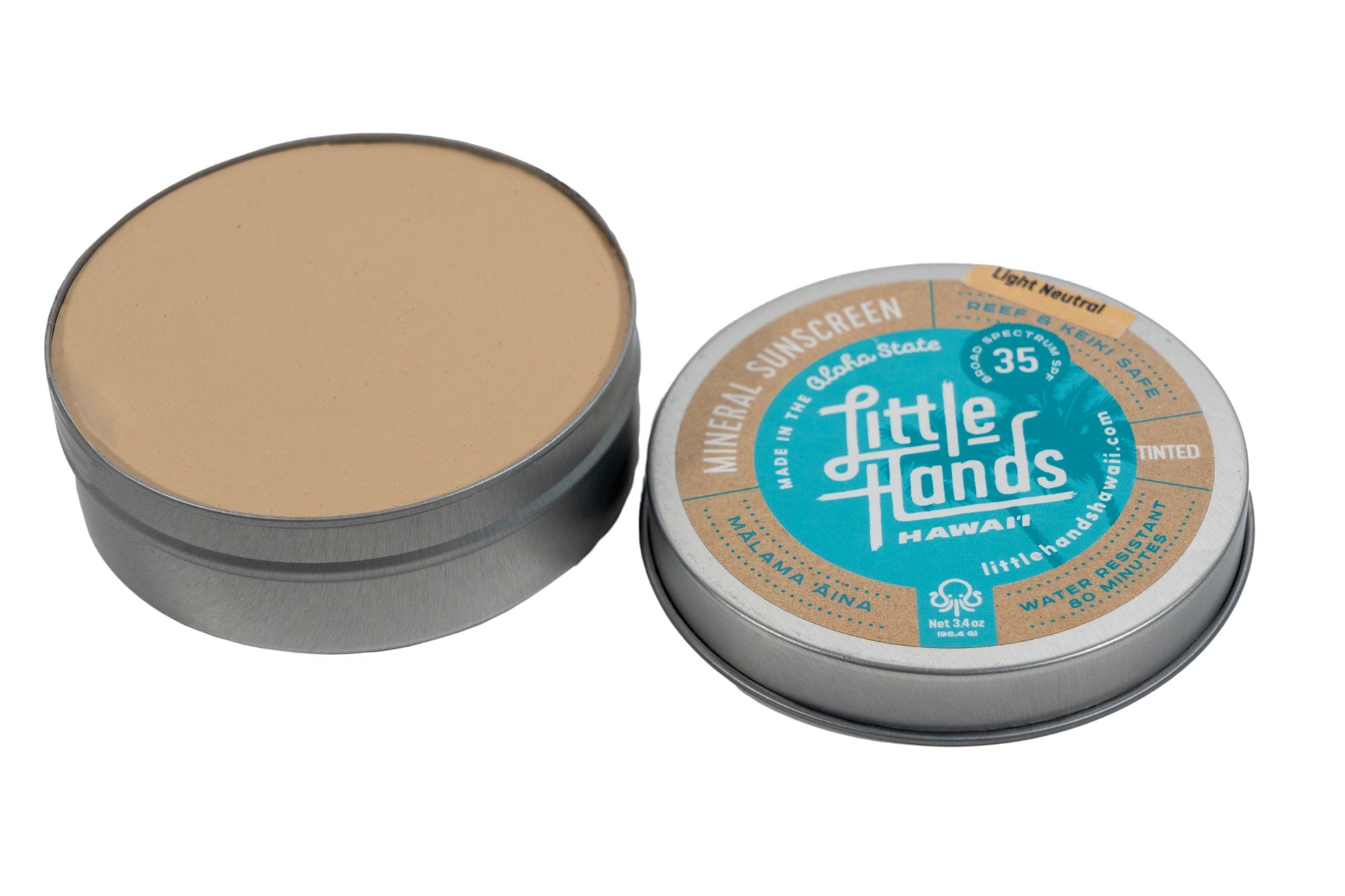Body & Face Mineral Sunscreen - Little Hands Hawaii Little Hands Hawaii